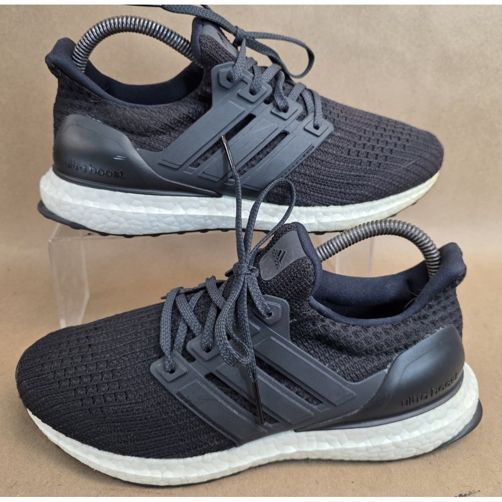 Adidas (Sz 8) Ultra Boost 4.0 Core Black Running Shoes Womens Sneaker (BB6149)